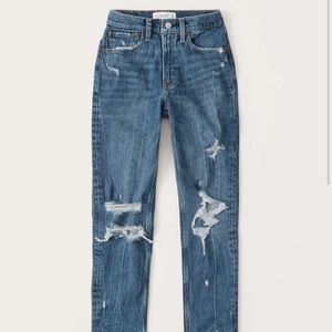 Abercrombie & Fitch Curve Love mom jeans